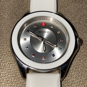 Michele Cape Silver Dial Watch